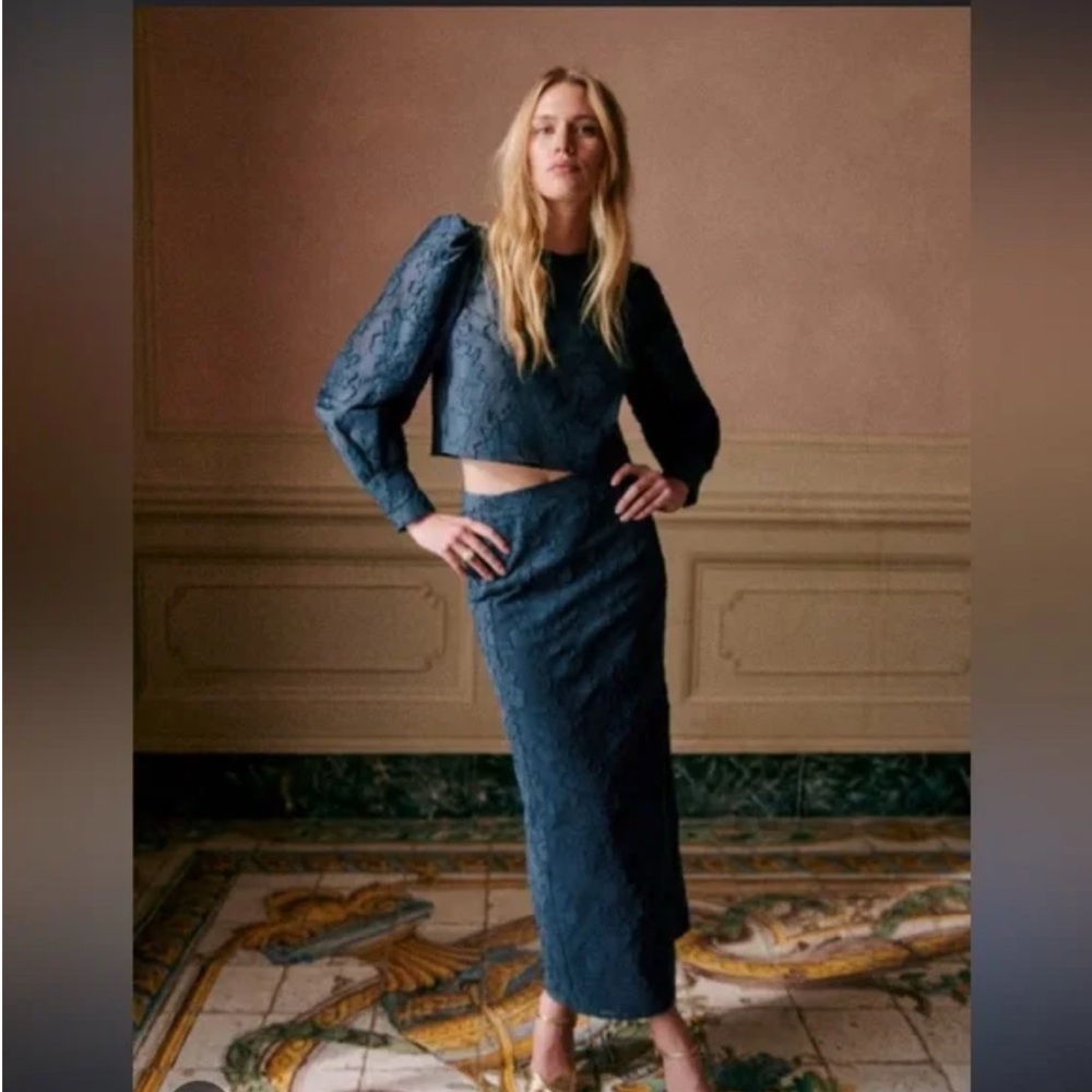 NWT Sézane editions Tabitha skirt size 34